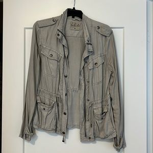 Light army style jacket